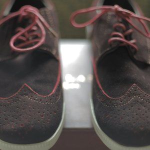 GH Bass & Co. Oscar Wingtip Suede and Leather